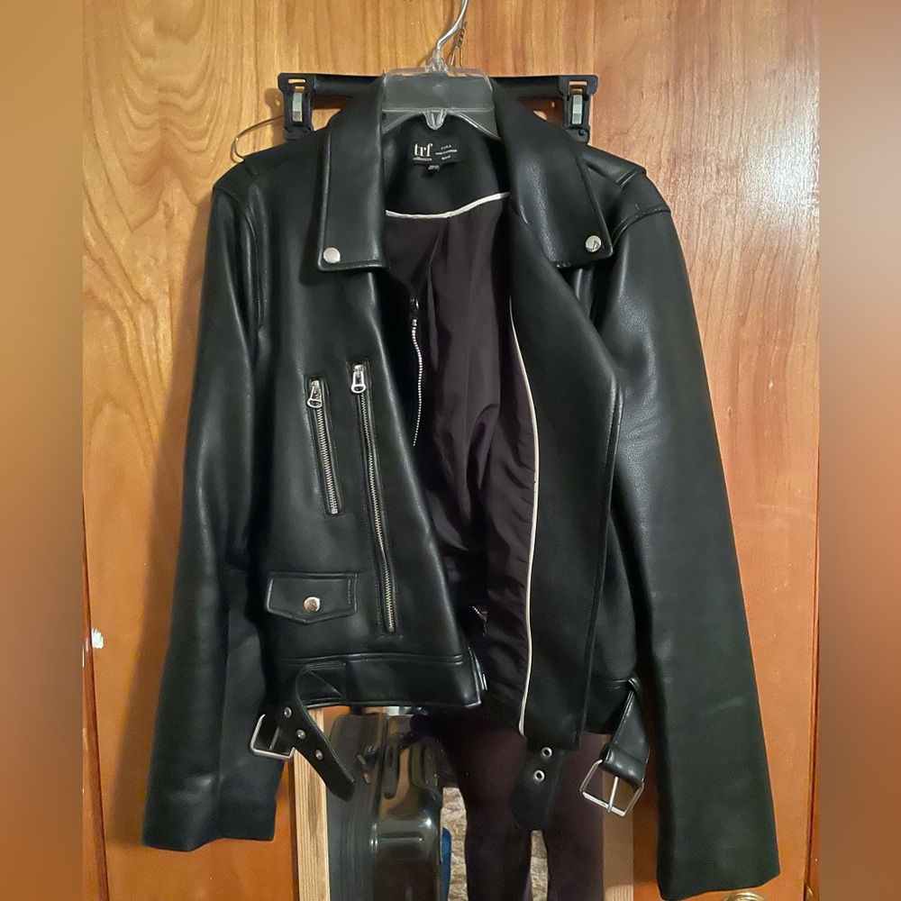 Zara Faux Leather Jacket
